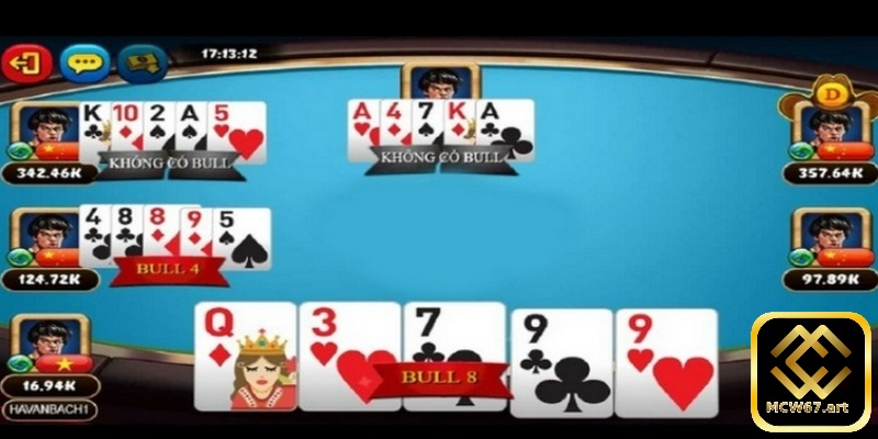 Luật chơi bull bull độc đáo không giống game khác