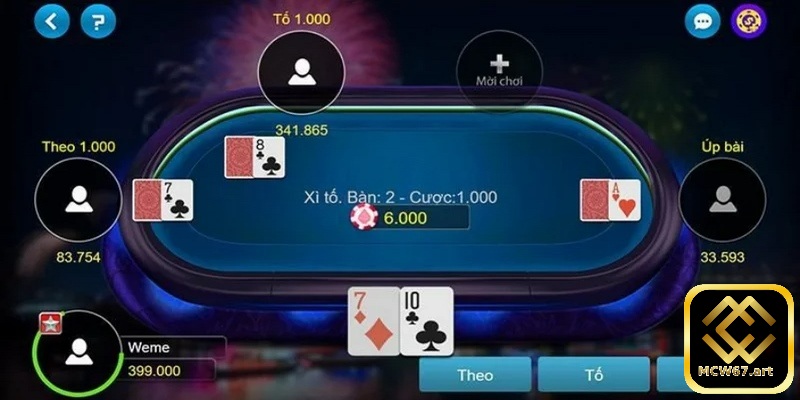 Tìm được chỗ ngồi tốt là cách chơi xì tố dễ thắng