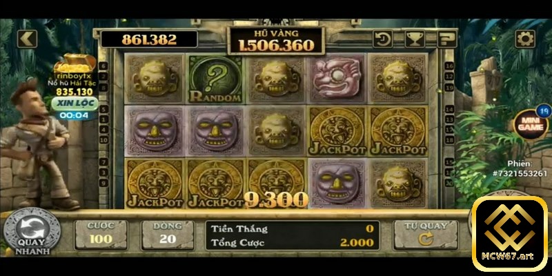 Nổ hũ rừng rậm MCW67 – Siêu phẩm cá cược online tuyệt vời 3 Vòng quay nổ hũ rừng rậm miễn phí là phần thưởng đặc biệt